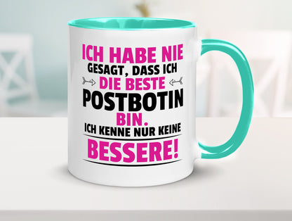 Die Beste Postbotin | Beruf Post Briefträger Geschenk Arbeit Kollegen Büro