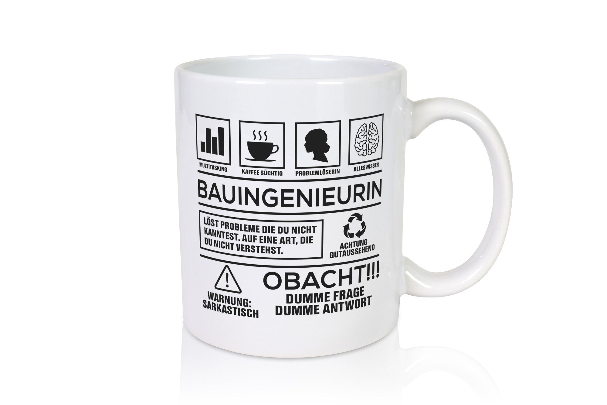 Attention Problems Civil Engineer | Engineer Humor Gift Idea Mug