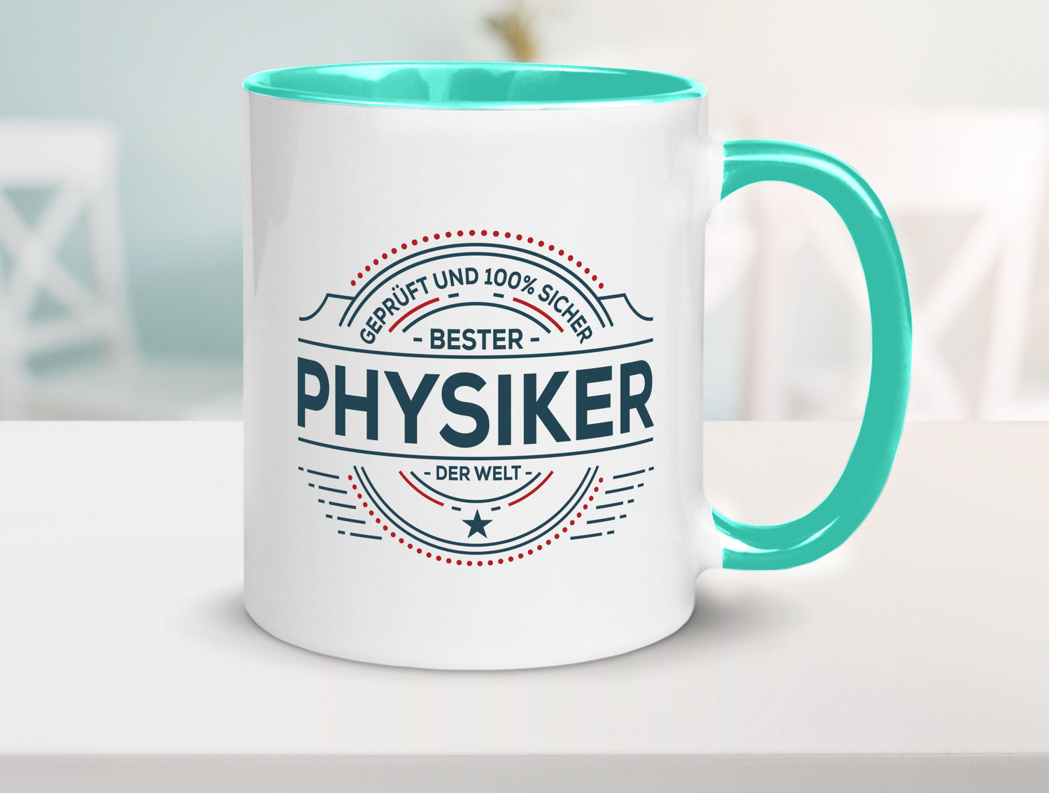 Geprüft und sicher: Physiker | Physik lustiger Spruch Geschenk Humor