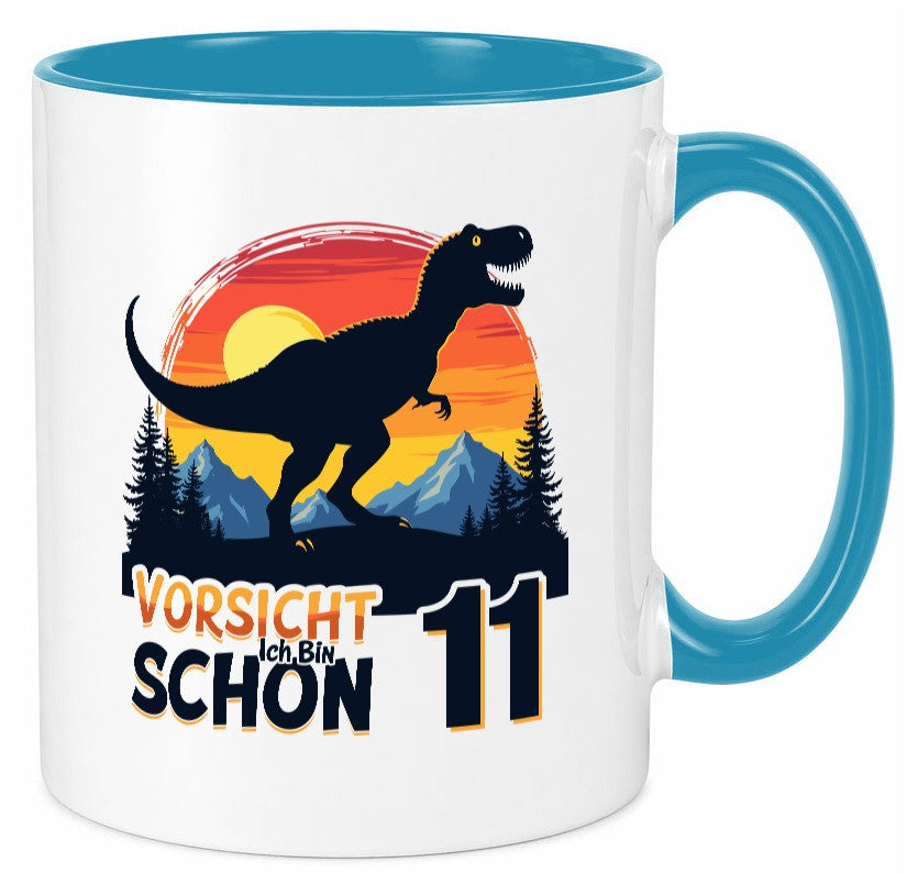 10. Geburtstag | 10 Jahre Dinosaurier v2 lustig Geschenkidee Geschenk Tasse