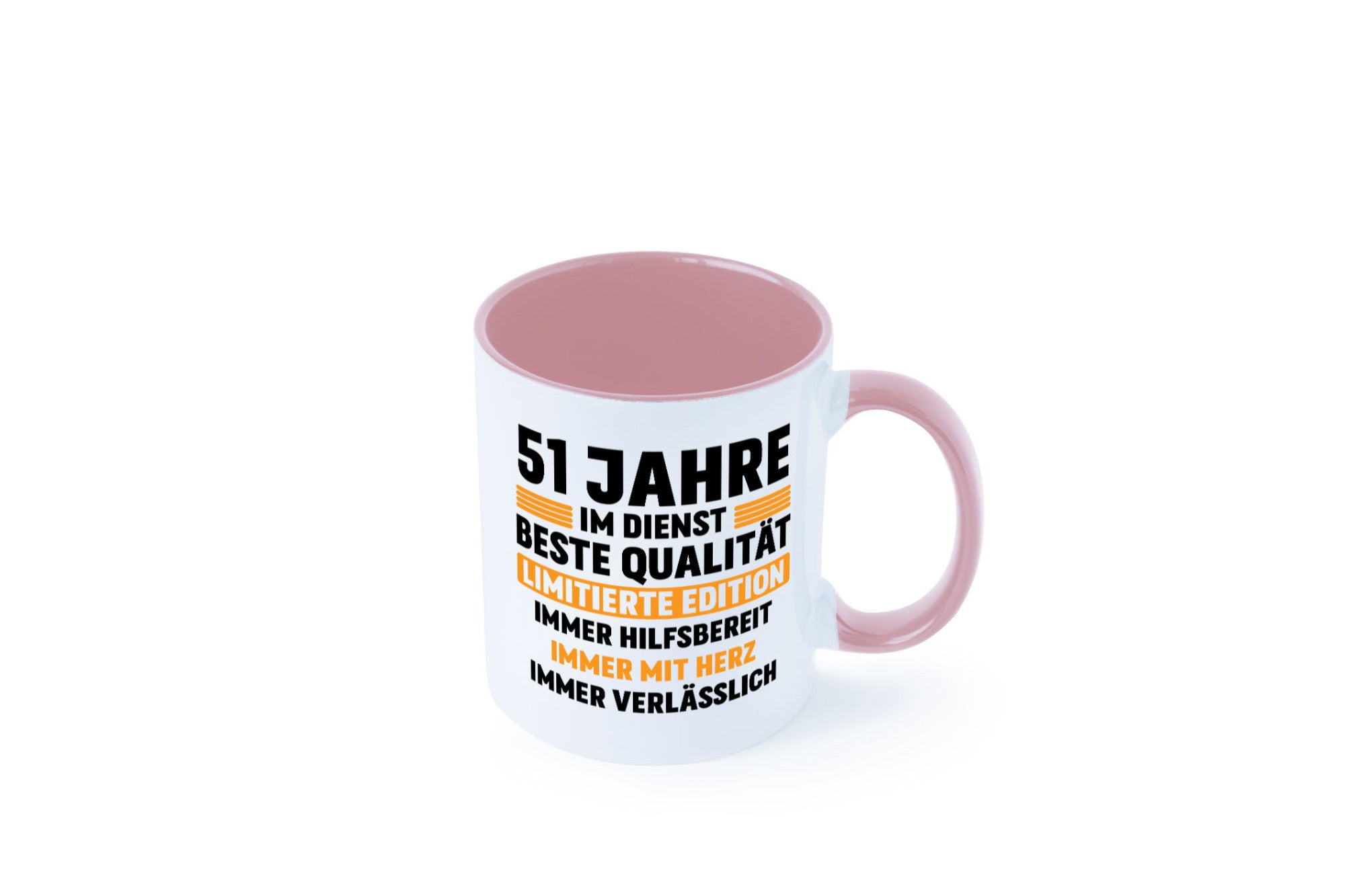 51 Jahre im Dienst | Jubiläum Arbeit lustiger Spruch Geschenk Kollegen Büro