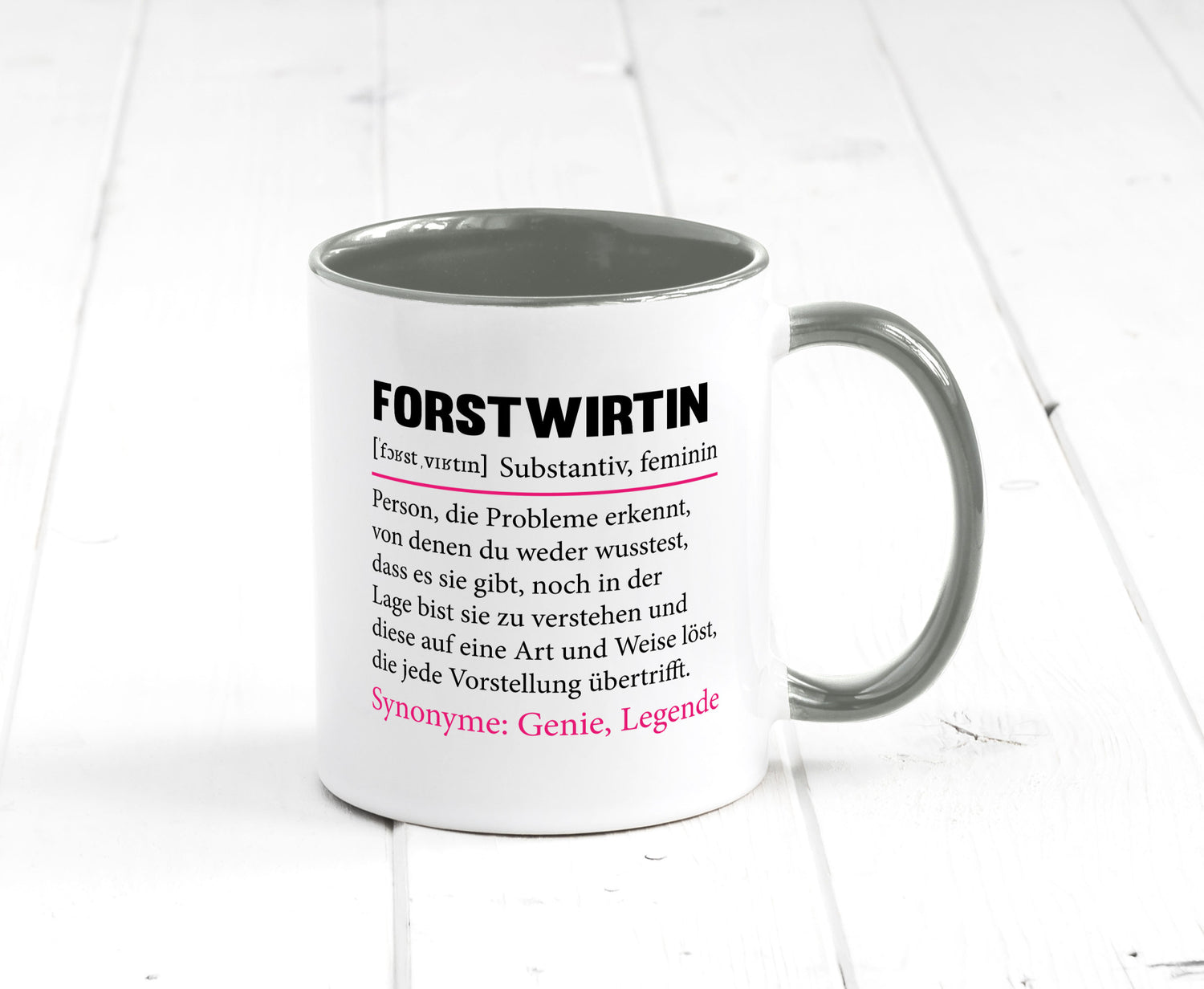 Forstwirtin | Beruf Spruch Forst Wirtin Humor Arbeit Kollegen Büro Geschenkidee
