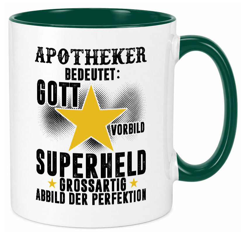 Bedeutung von Apotheker | Apotheke Pharmazie Humor Geschenkidee Tasse