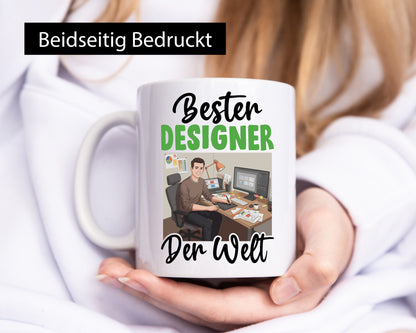 Bester Designer Beruf | Mode v2 lustiger Spruch Geschenk Arbeit Kollegen Büro