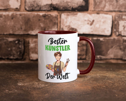 Bester Künstler | Kunst Geschenkidee Humor Tasse