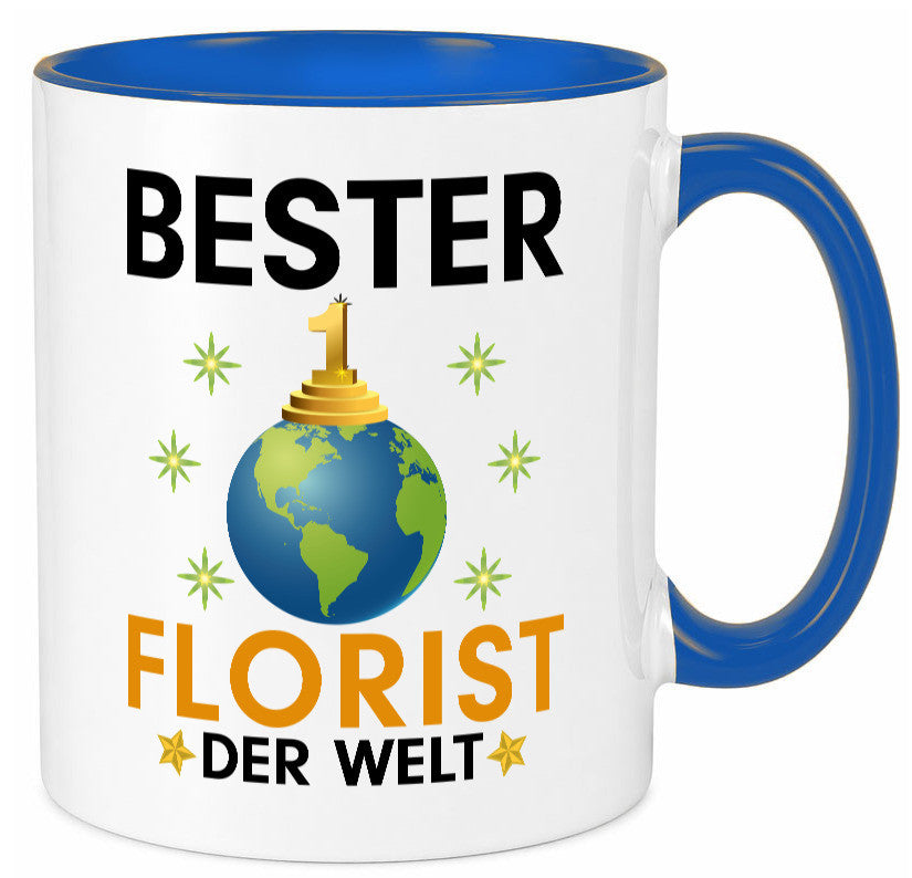 Welt Bester Florist | Blumen Verkäufer Humor Geschenkidee Tasse