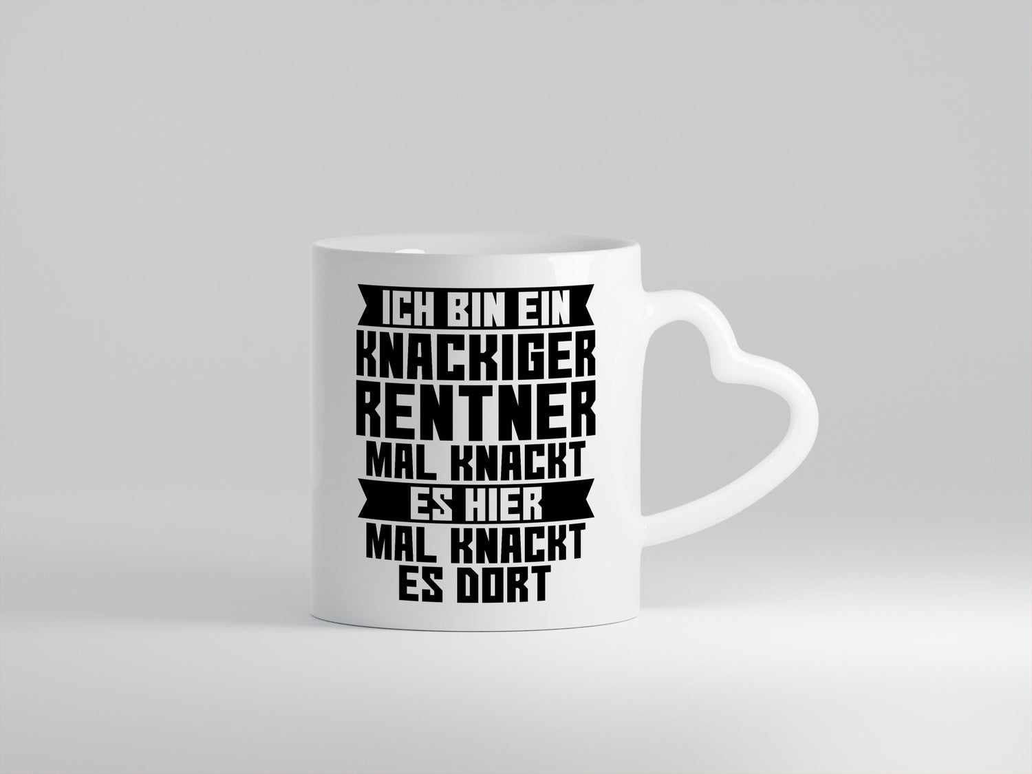Ein knackiger Rentner | Ruhestand Ruhegenuss lustig Jubiläum Geschenk Tasse