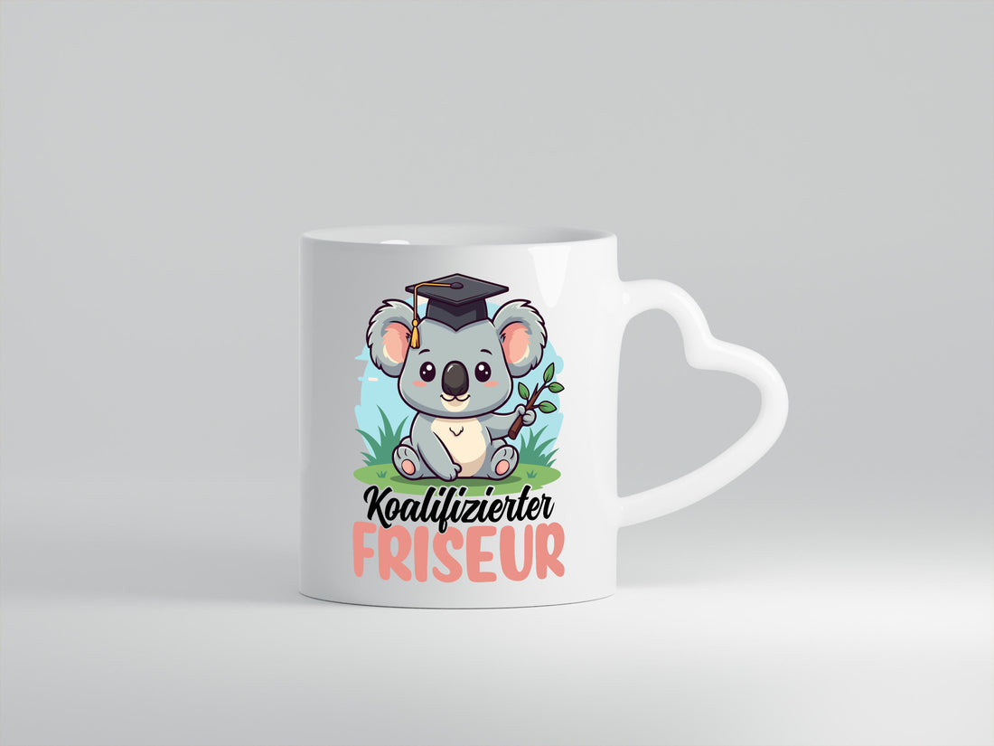 Koalifizierter Friseur | Frisör lustig Humor Geschenkidee Geschenk Tasse