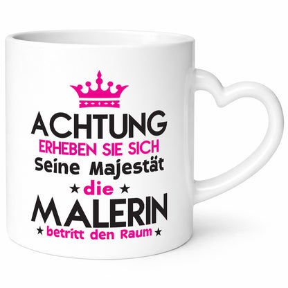 Seine Majestät Malerin | Malerinnen Geschenkidee Humor Tasse