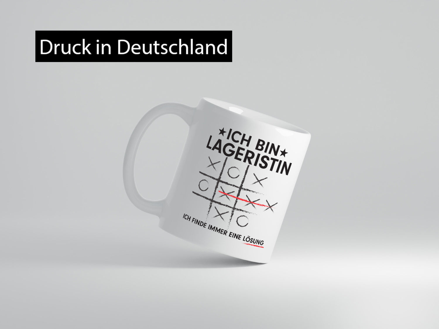 Löse Probleme: Lageristin | Beruf Lager Arbeiterin lustig Arbeit Kollegen Büro