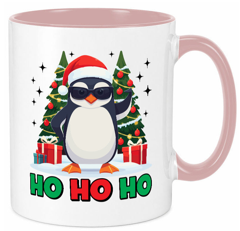 Ho | Weihnachts Pinguine Weihnachten lustig Humor Geschenkidee Geschenk Tasse