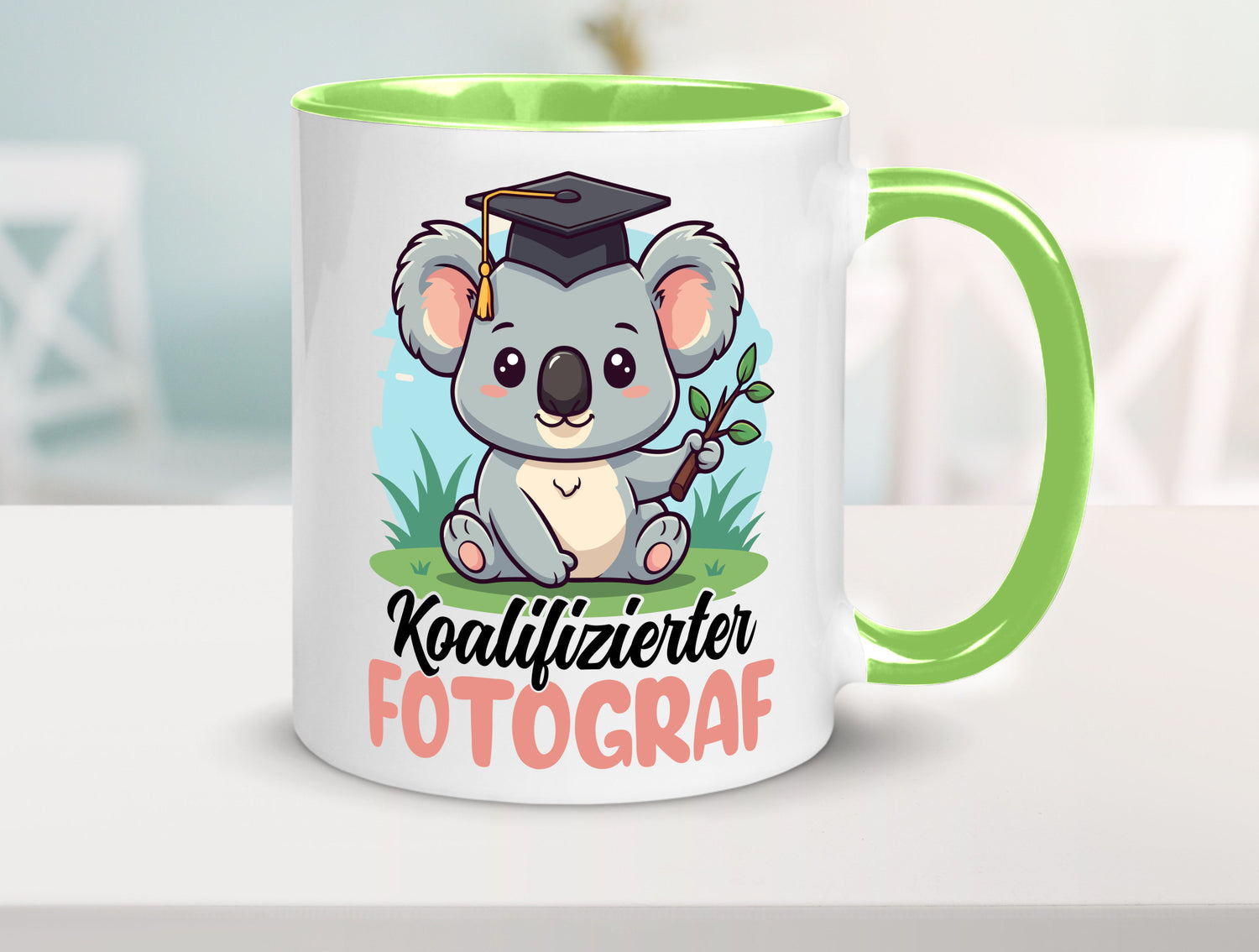 Koalifizierter Fotograf | Fotografie Kamera Geschenk Humor Geschenkidee