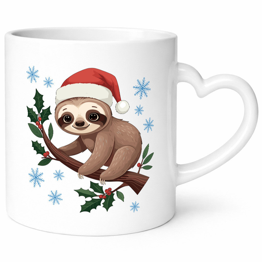 Faultier | Frohe Weihnachten Faul santa Geschenkidee Tierliebhaber Humor Tasse