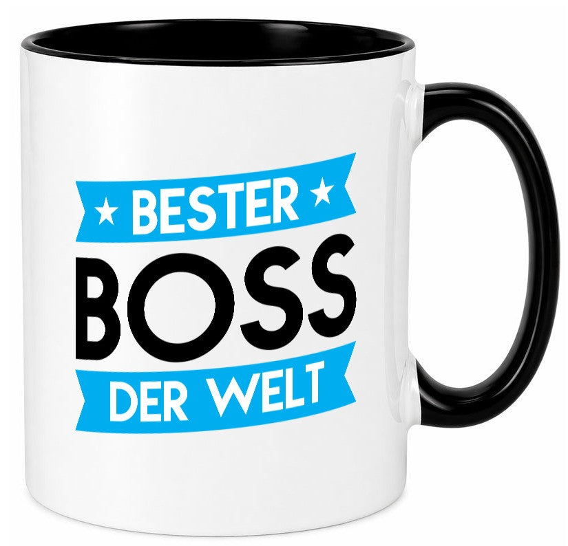 Bester Boss | Führungskraft Vorgesetzter lustig Humor Geschenkidee Geschenk Tasse