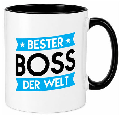 Bester Boss | Führungskraft Vorgesetzter lustig Humor Geschenkidee Geschenk Tasse