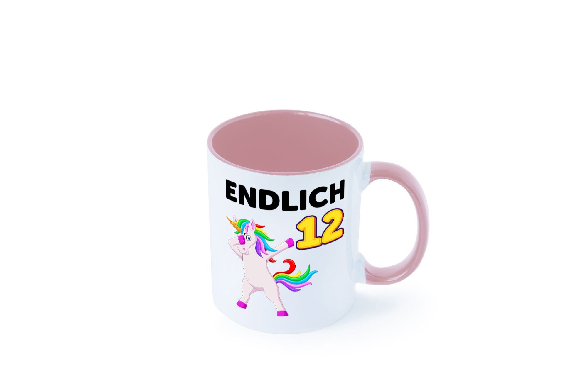 12. Geburtstag | endlich 12 Jahre Einhorn Mädchen lustig Geschenkidee Geschenk