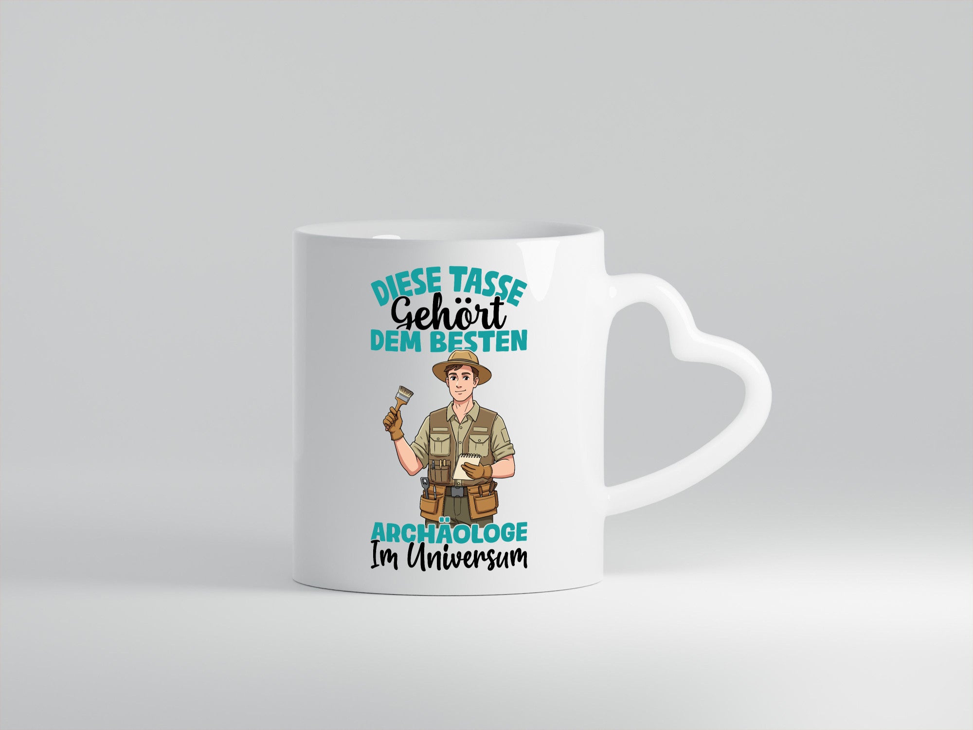 Im Universum: Archäologe | Archäologie Forscher lustig Humor Geschenkidee