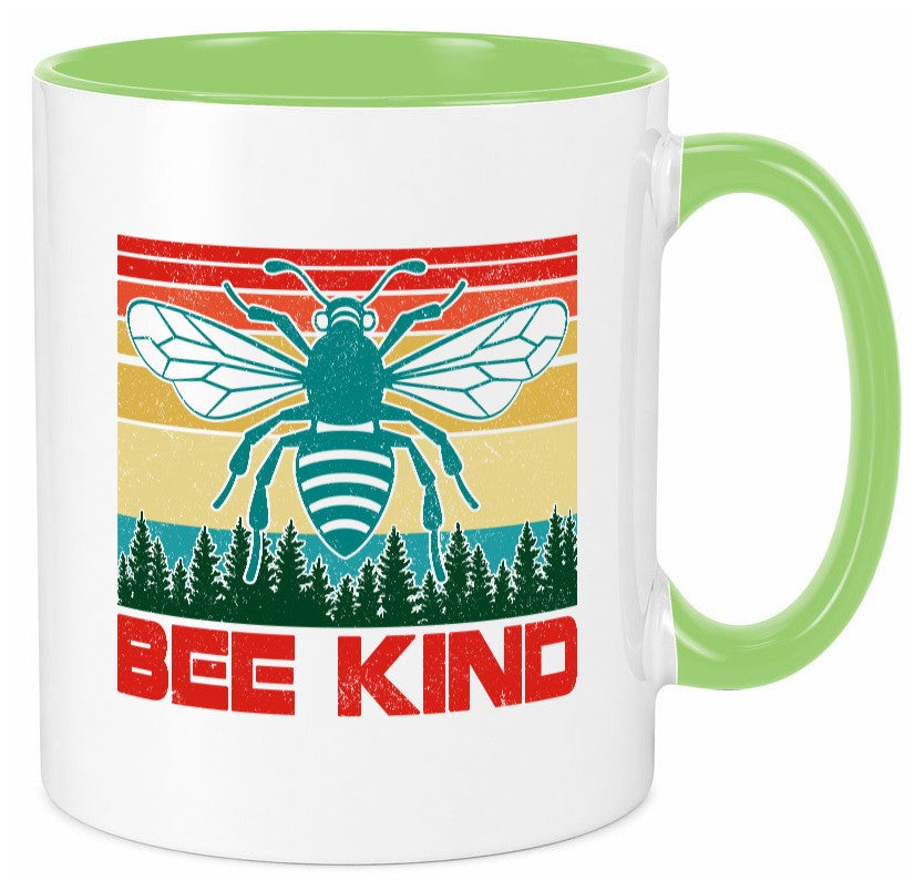 Bee kind | Bienen imker Bienenflüsterer v2 lustiger Spruch Geschenk Humor Tasse