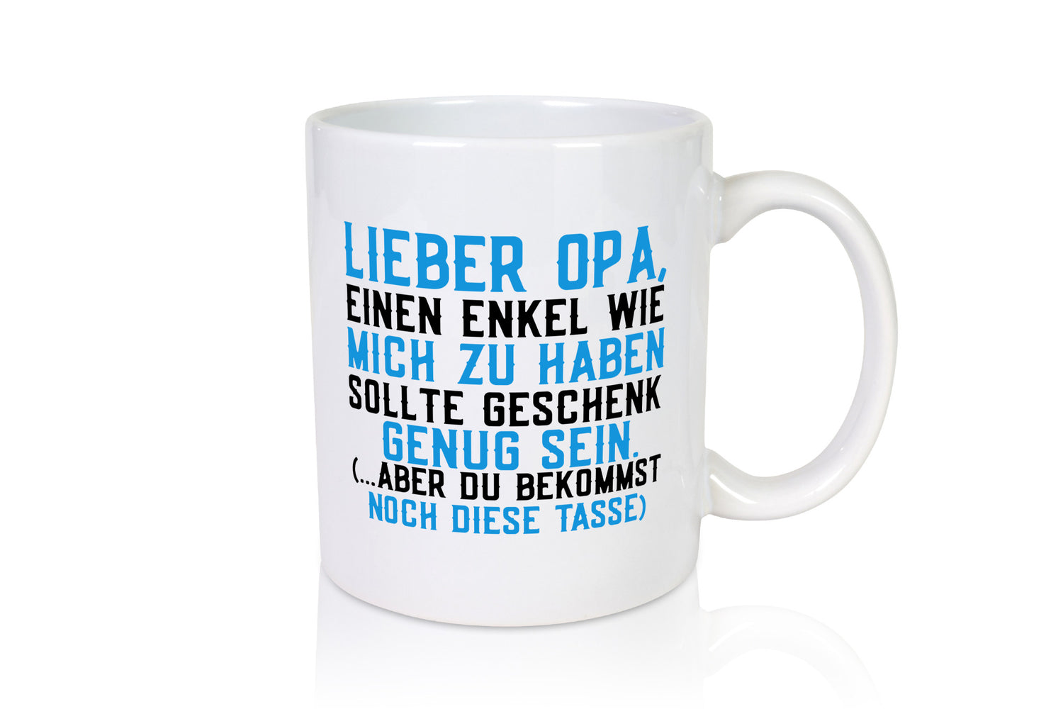 Einen Enkel wie mich zu haben | Opa Großvater Smiley Geschenk Familie
