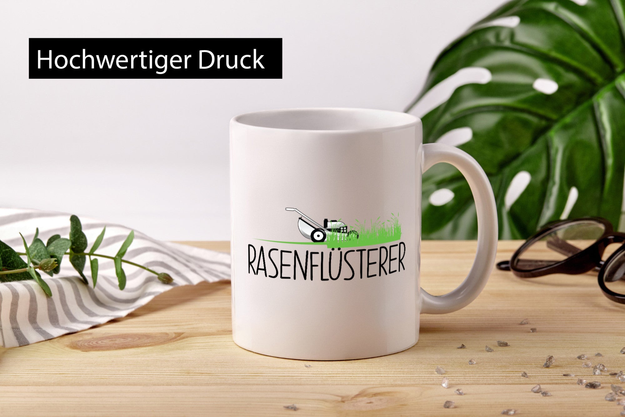 Rasenflüsterer | Gärtner Gartenarbeit Geschenkidee Arbeit Kollegen Büro Humor