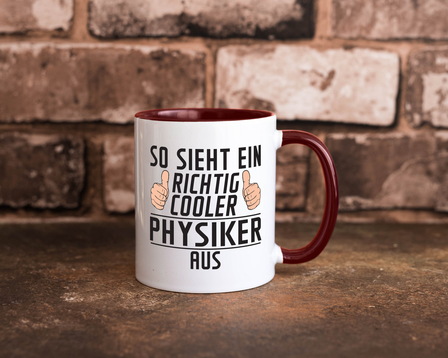 Richtig Cooler Physiker | Physik Geschenkidee Humor Tasse