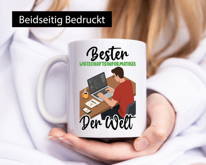 Bester Wirtschaftsinformatiker | Informatik Geschenkidee Humor Tasse
