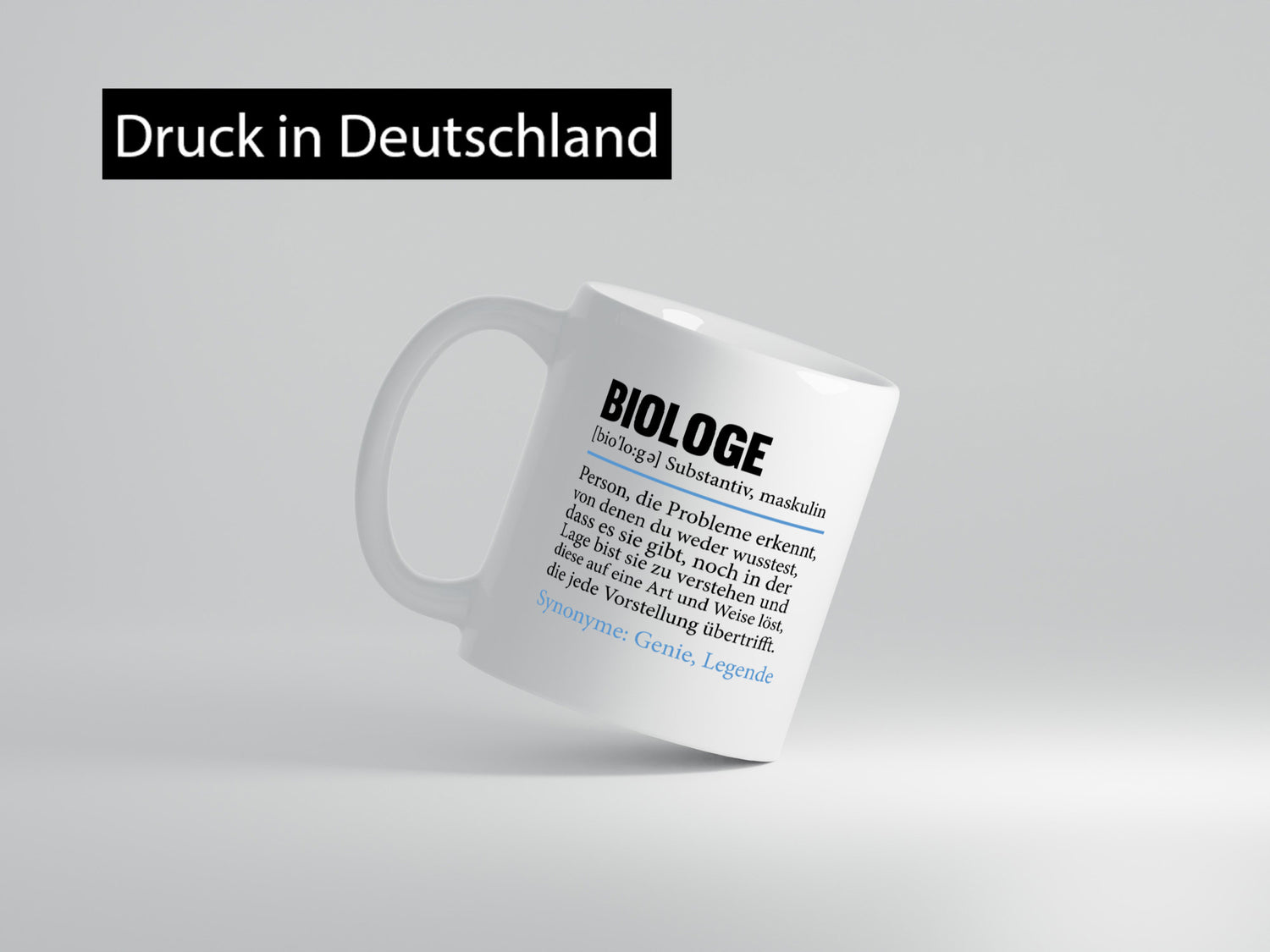 Biologe | Spruch Biologie Naturforscher Humor Geschenkidee Tasse