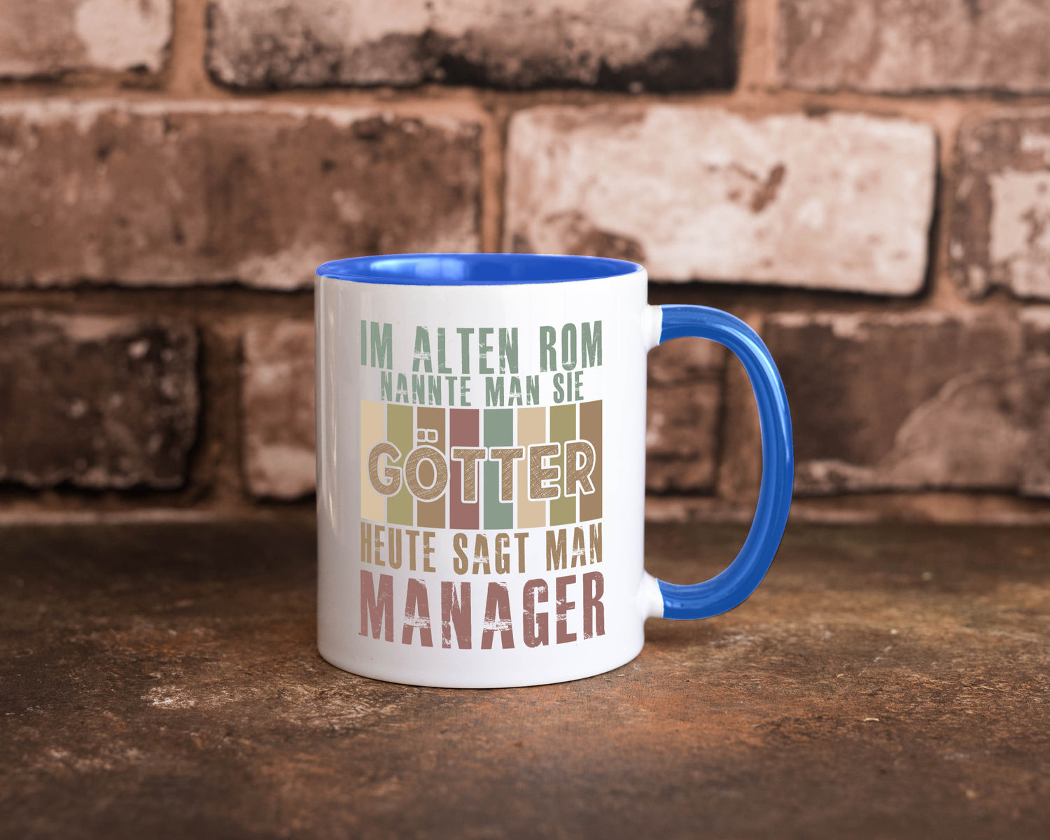 Heute sagt man: Manager | Management Humor Geschenkidee Tasse