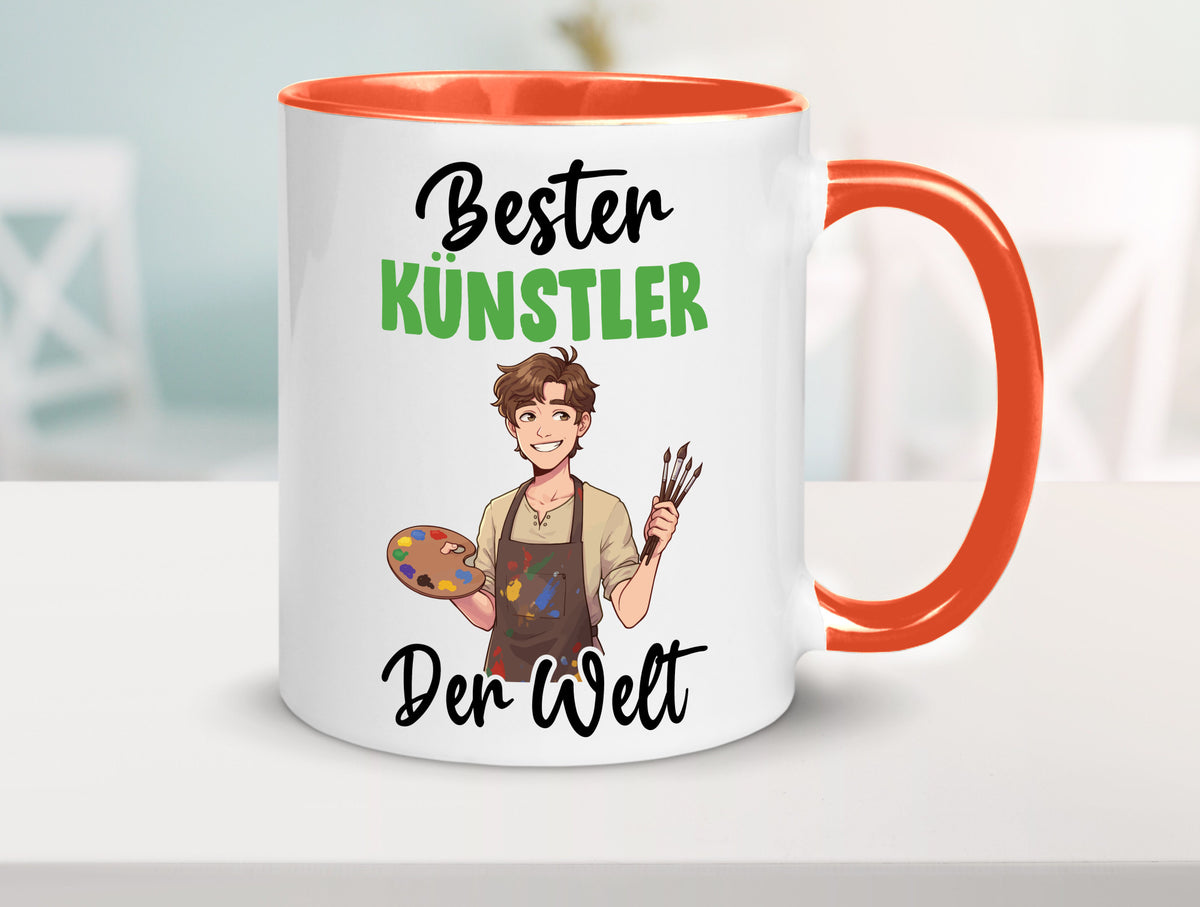 Bester Künstler | Kunst Geschenkidee Humor Tasse