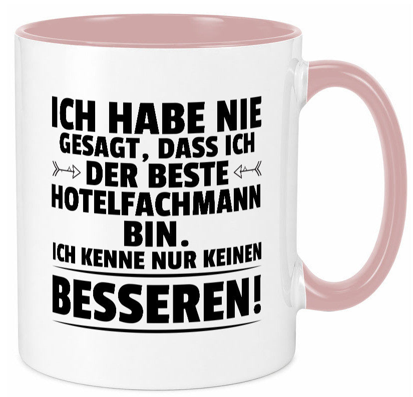 Der Beste Hotelfachmann |Hotel lustiger Spruch Geschenk Humor Geschenkidee Tasse