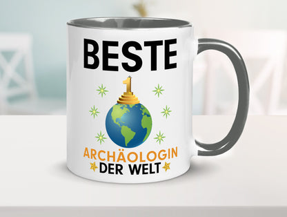 Welt Beste Archäologin| Archäologie | Forscherin lustiger Spruch Geschenk Humor