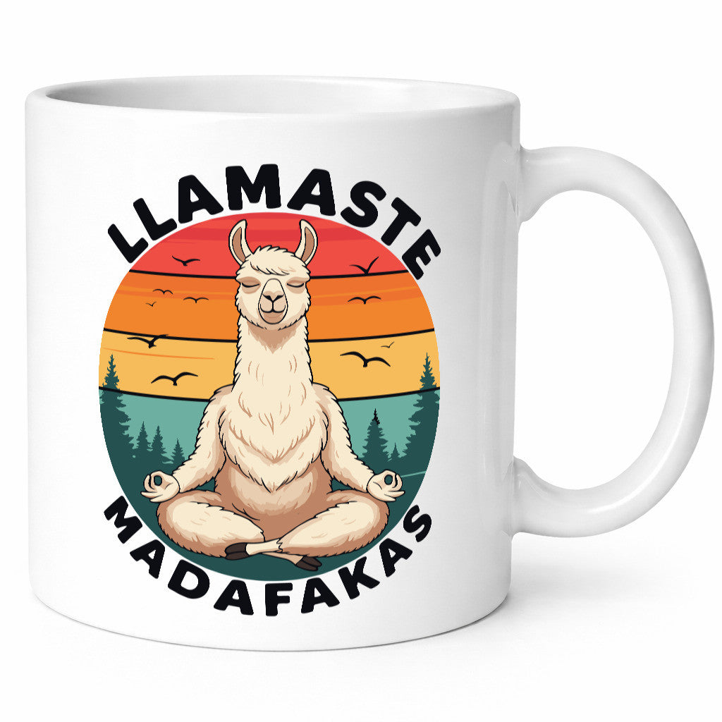 LLamaste | Madafakas Lama Alpaka lustiger Spruch Geschenk Humor Geschenkidee
