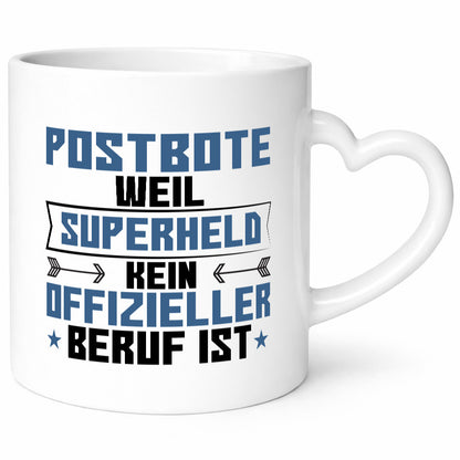 Superheld Postbote | Beruf Post Briefträger Geschenk Arbeit Kollegen Büro