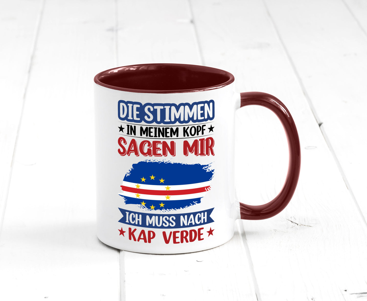 Kap Verde | Urlaub Stimmen in meinem Kopf Traumland lustig Humor Geschenkidee