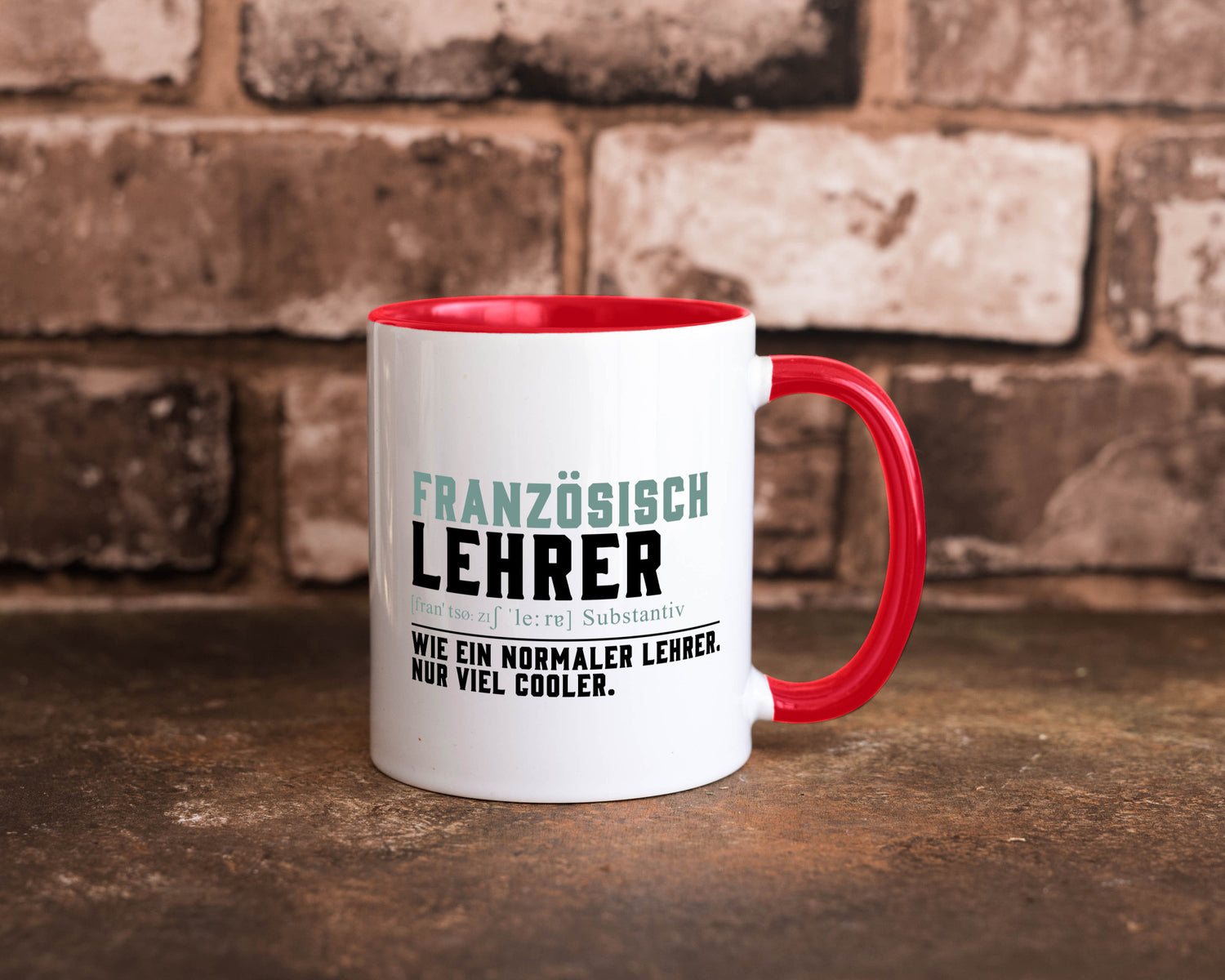 Französischlehrer | Lehrer Unterricht Lieblingslehrer lustig Humor Geschenkidee