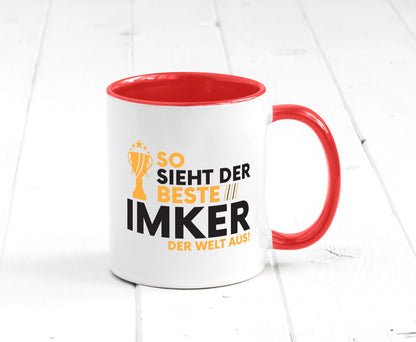 Der Weltbeste Imker | Imkerei lustiger Spruch Geschenk Humor Geschenkidee Tasse