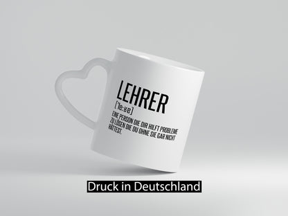 Lehrer | Kollege Mitarbeiter Geschenkidee Arbeit Kollegen Büro Humor Tasse