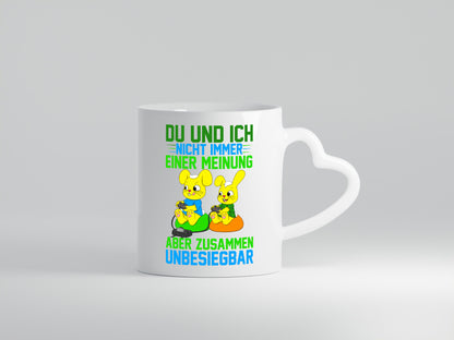 Nicht immer einer Meinung | Geschwister Einhorn Faultier Humor Tierliebhaber