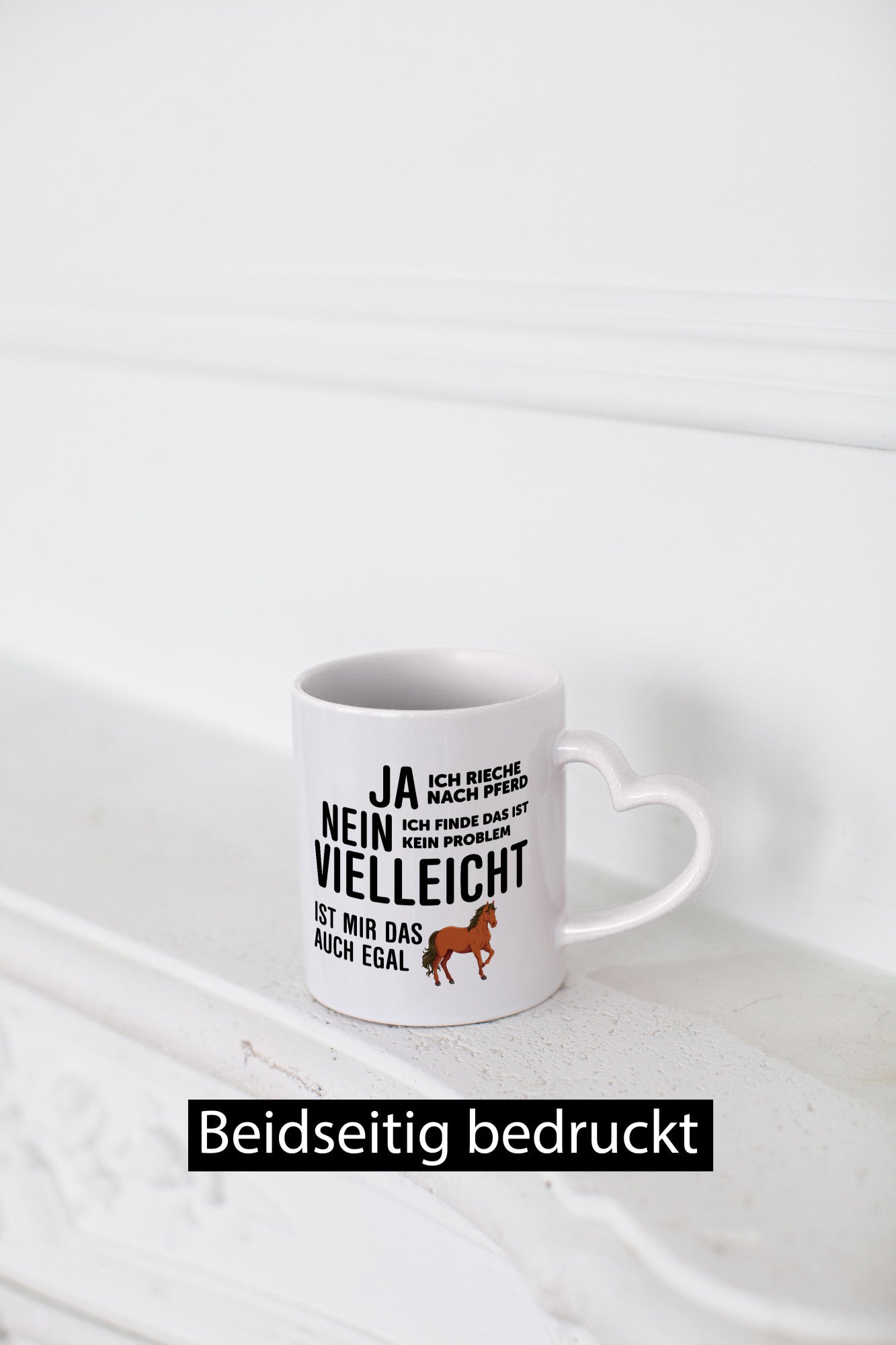 Ja ich rieche nach Pferd | Ist mir egal liebe Pferde Geschenkidee Humor Tasse