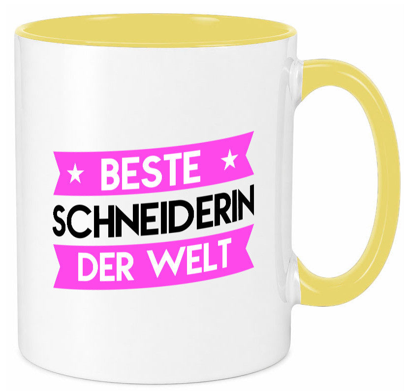 Beste Schneiderin | Beruf Schneiderei Humor Arbeit Kollegen Büro Geschenkidee Tasse