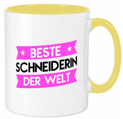 Beste Schneiderin | Beruf Schneiderei Humor Arbeit Kollegen Büro Geschenkidee Tasse