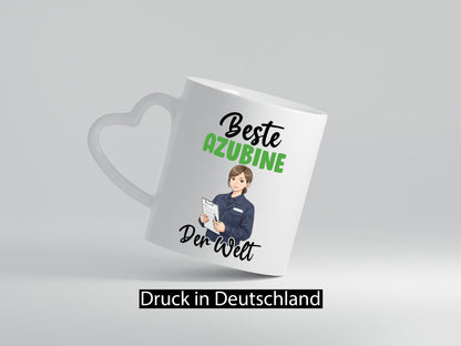 Beste Azubine | Ausbildung Lehre Lehrling v2 Humor Geschenkidee Tasse