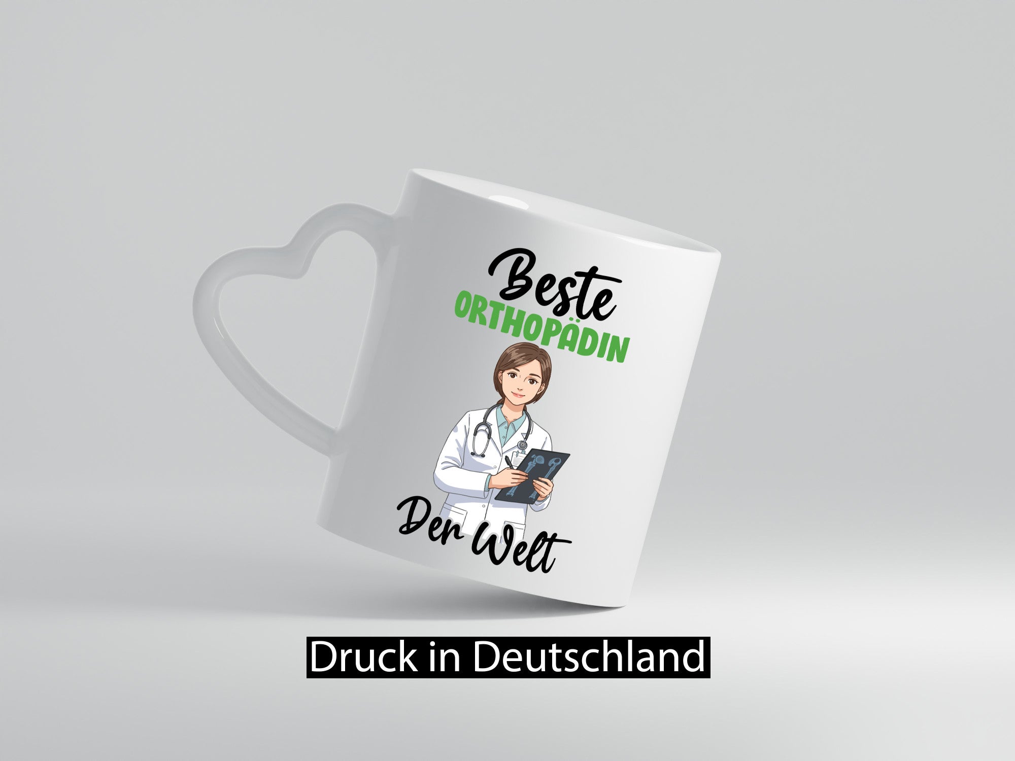 Beste Orthopädin |Orthopädie v2 Geschenkidee Humor Tasse