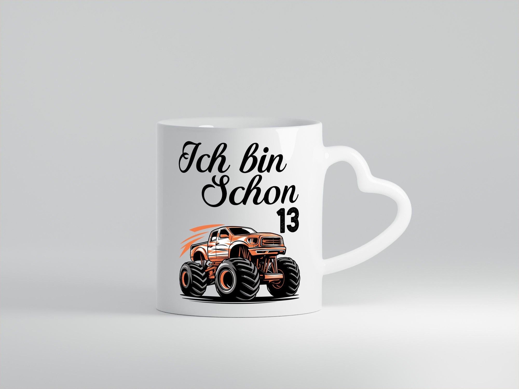 13. Geburtstag | Monster truck 13 Jahre Geschenkidee Humor Tasse