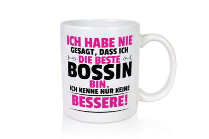 Die Beste Bossin | Führungskraft Vorgesetzte lustiger Spruch Geschenk Humor