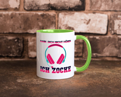 Kann dich nicht hören ich Zocke | Gamer Zocken Zocker Geschenkidee Humor Tasse