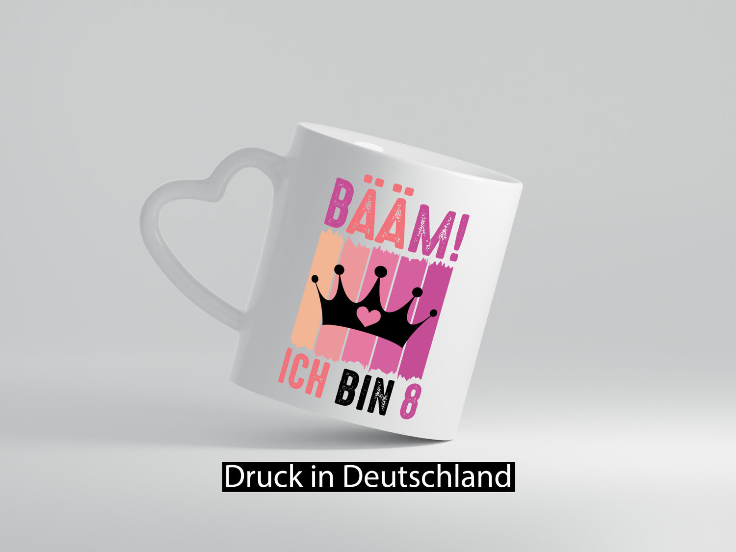 8. Geburtstag | 8 Jahre Bääm ich bin Krone lustig Geschenkidee Geschenk Tasse