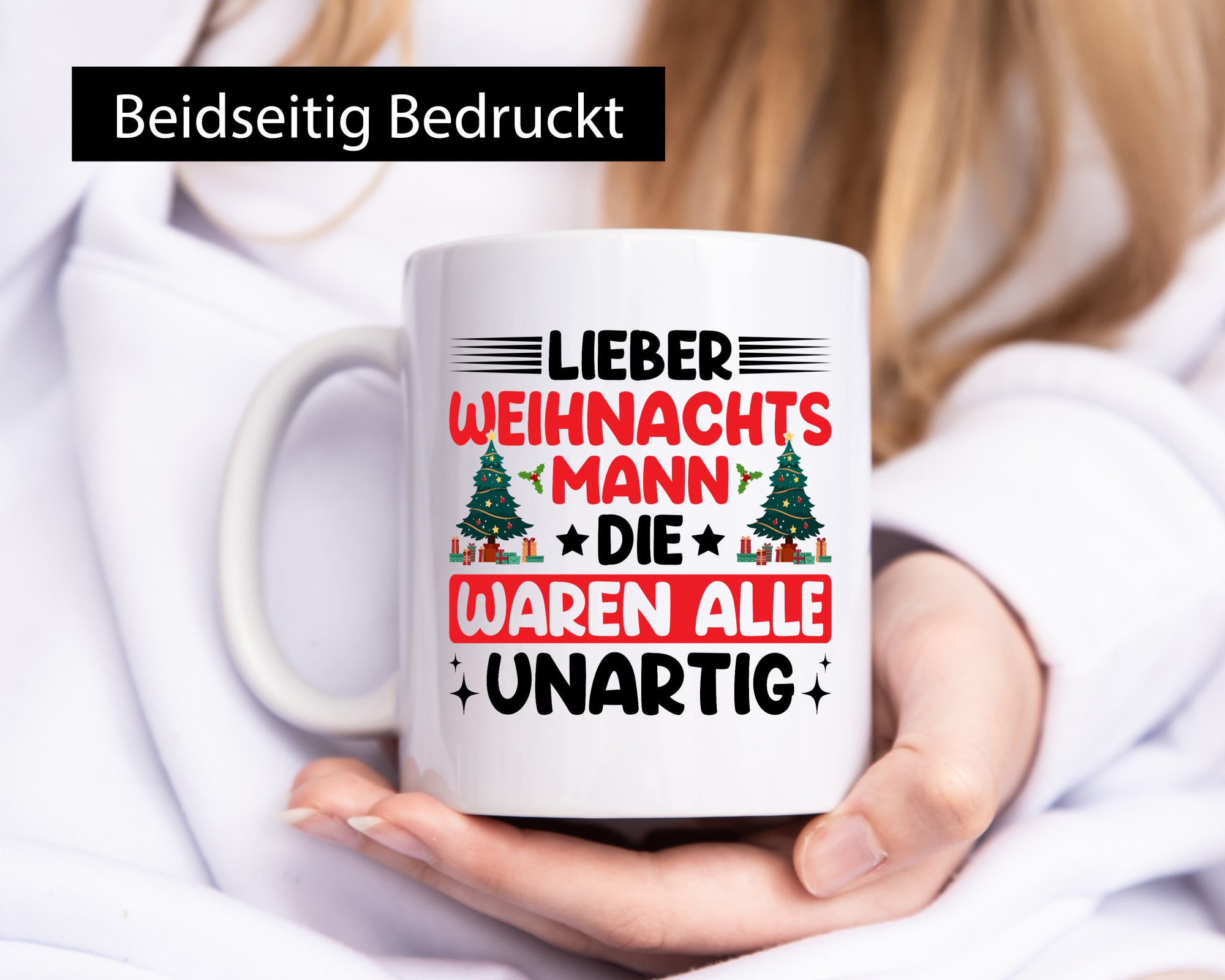 Santa they were all naughty | Christmas Gift Idea Humor Mug