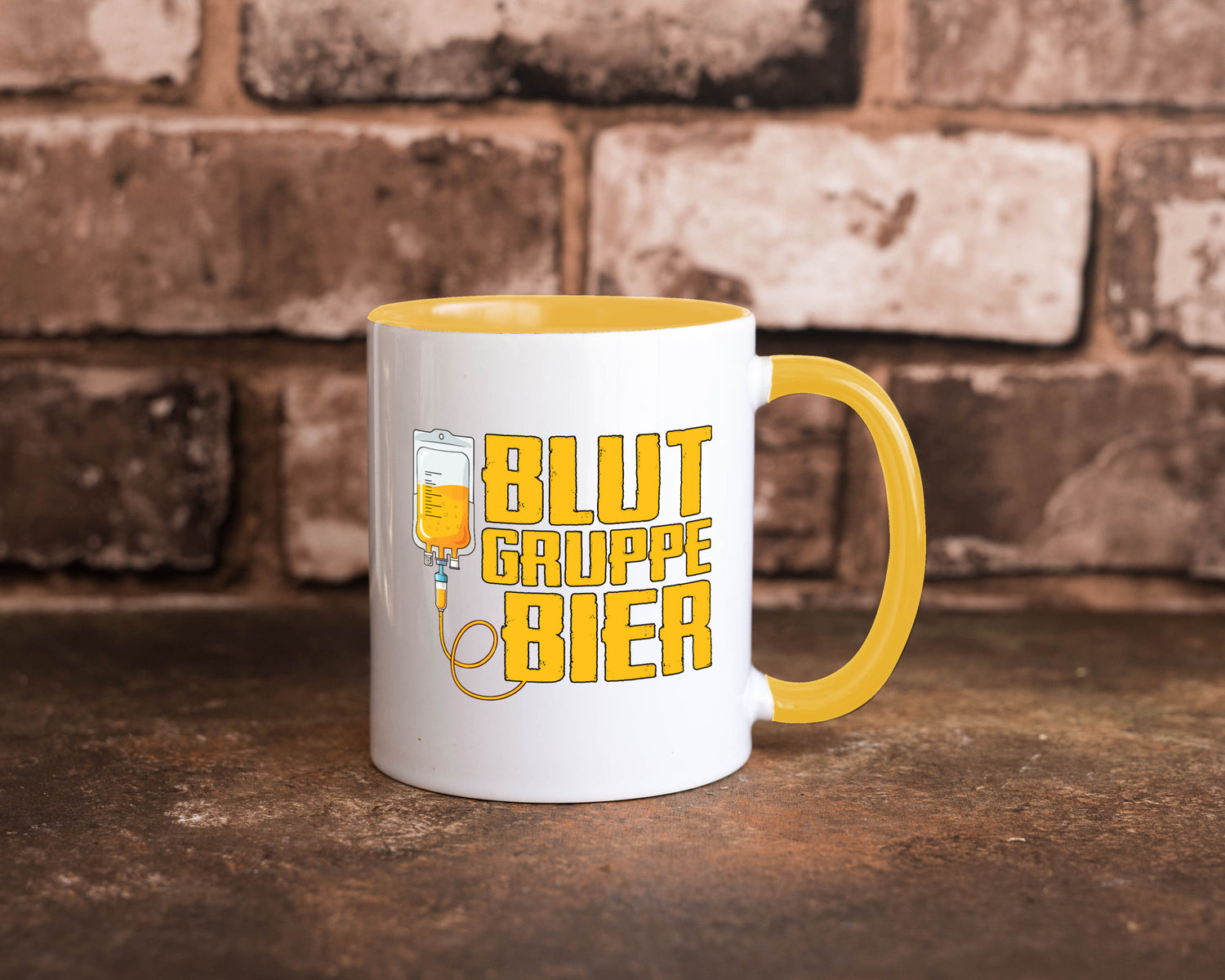 Blutgruppe Bier | Saufen Trinken Biertrinker Humor Geschenkidee Tasse