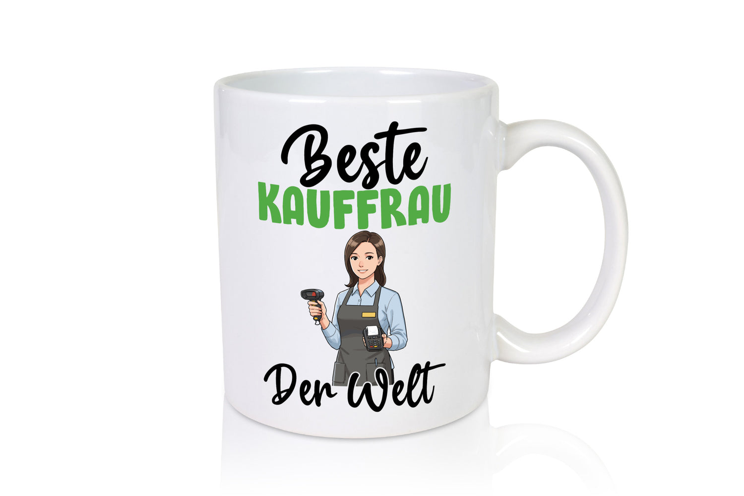 Beste Kauffrau | Kauffrauen v2 Humor Geschenkidee Tasse